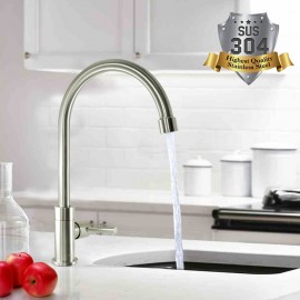 Mr. Plumber ET-100918Q-42-TM Stainless Steel Kitchen Faucet Pillar Tap Mr. Plumber ET-100918Q-42-TM Stainless Steel Kitchen Faucet Pillar Tap